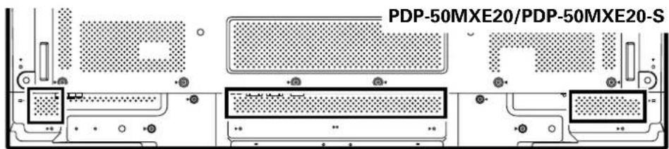 PIONEER PDP60MXE20 - To attach the speed clamps to the main unit - 2