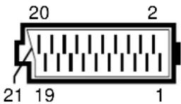 GRUNDIG ST 55 800 TEXT - Pennenschema EURO-AV-bus - 1