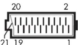GRUNDIG MW 82 100 9 PALPLUS - Broche Signal - 1