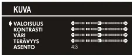 JVC AV14BM8S - Valoisius-asetuksen saataminen: - 1