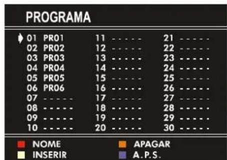 JVC AV14BM8S - Menu de Programa - 1