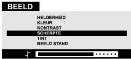 JVC AV28BT70EP - Scherpte instellen: - 1