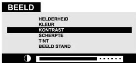 JVC AV28BT70EP - Kontrast instellen: - 1