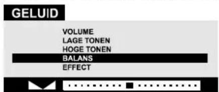 JVC AV28BT70EP - Balans instellen: - 1