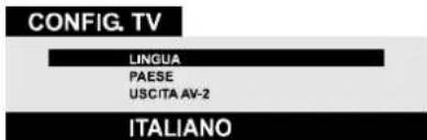 JVC AV28BT70EP - Menu configurazione TV - 1