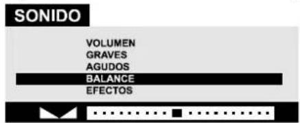 JVC AV28BT70EP - Configuración del Balance - 1