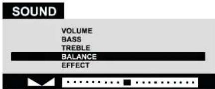 JVC AV28BT70EP - Setting Balance: - 1