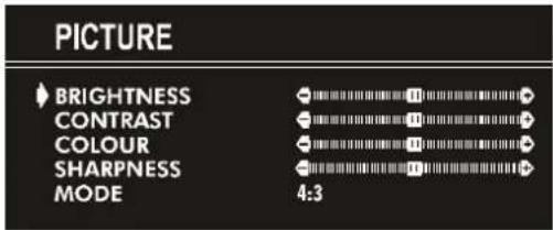 JVC AV21KT1S - Setting Brightness: - 1