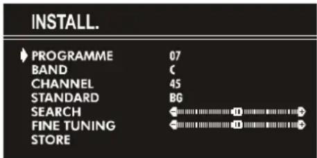JVC AV21KT1S - To programme a channel in a TV's programme number manually: - 1