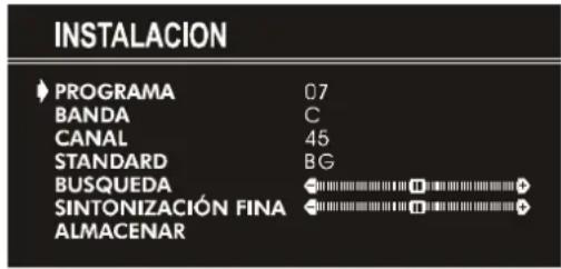 JVC AV21KT1S - Para programar un canal en un número de programa de la TV manualmente: - 1