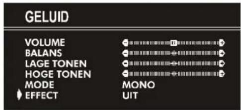 JVC AV21KT1S - Effect instellen: - 1