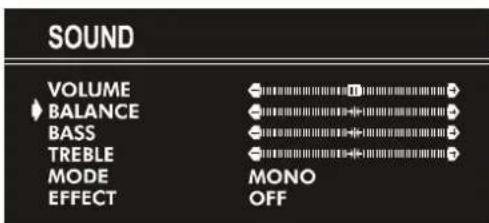 JVC AV21KT1S - Setting Balance: - 1
