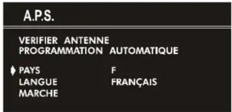 JVC AV21KT1S - Paramètres initiaux - 1