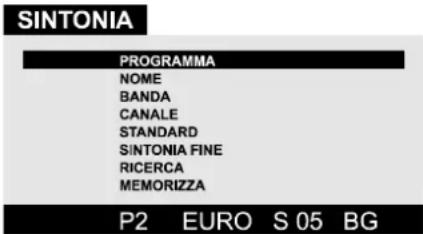 JVC AV21BT70EP - Menu sintonia - 1