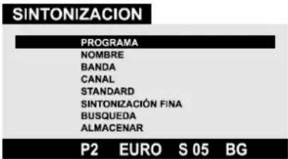 JVC AV21BT70EP - Menú de Sintonización - 1