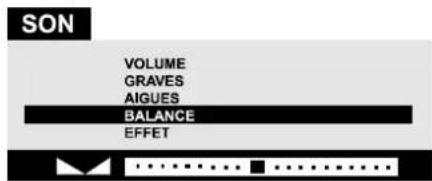 JVC AV21BT70EP - Réglage de la balance : - 1