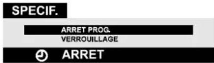 JVC AV21BT70EP - Arrêt programmé : - 1