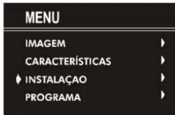 JVC AV14BM8EPS - Menu de Instalação - 1