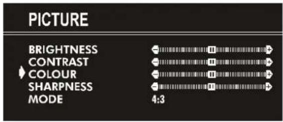 JVC AV14BM8EPS - Setting Colour: - 1