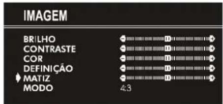 JVC AV14BM8EPS - Configuração do Matiz (so para o modo AV): - 1