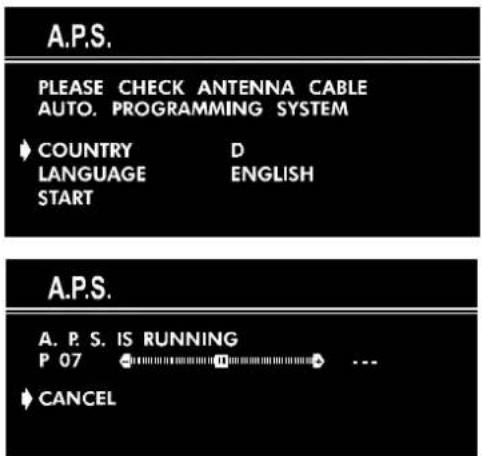 JVC AV14BM8EPS - Initial Settings - 1