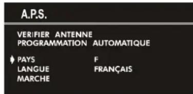 JVC AV14BM8EPS - Paramètres initiaux - 1