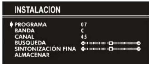 JVC AV21BJ8ENS - Para programar un canal en un número de programa de la TV manualmente: - 1