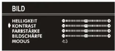 JVC AV21BJ8ENS - Kontrast einstellen: - 1