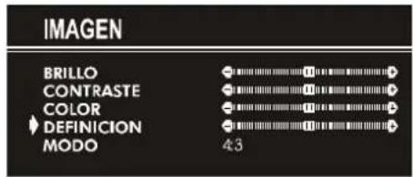 JVC AV21BJ8ENS - Configuración de Definicion: - 1
