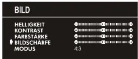 JVC AV21BJ8ENS - Bildschärfe einstellen: - 1