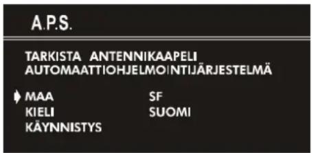 JVC AV21BJ8ENS - Alkuasetukset - 1