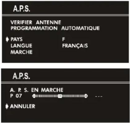 JVC AV14BM8ENS - Paramètres initiaux - 1