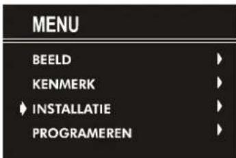 JVC AV14BJ8ENS - Menu "INSTALLATIE" - 1