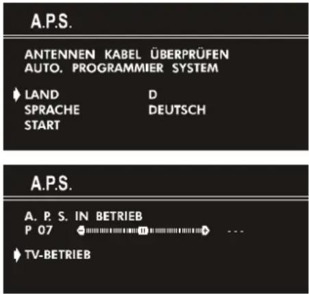 JVC AV14BJ8ENS - Grundeinstellungen - 1