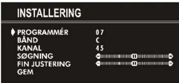JVC AV14BJ8ENS - INSTALLERING-menu - 1