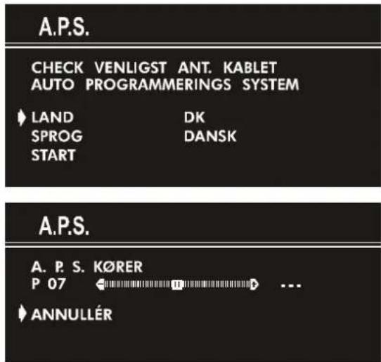 JVC AV14BJ8ENS - Sådan programmeres en kanal manuelt ind i et af tv'ets programnumre: - 1