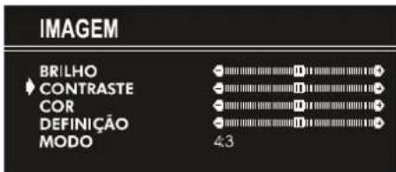 JVC AV14BJ8EPS - Configuração do Contraste: - 1