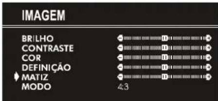 JVC AV14BJ8EPS - Configuração do Matiz (só para o modo AV): - 1