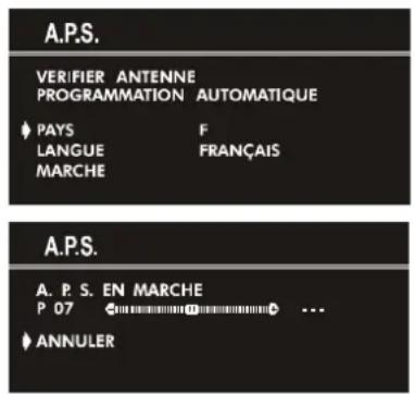 JVC AV14BJ8EPS - Paramètres initiaux - 1