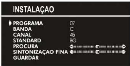 JVC AV14BJ8EPS - Para Programas um canal manualmente: - 1