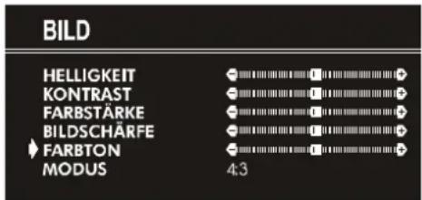 JVC AV21KT1BPF - Farbton einstellen (nur AV-Modus): - 1