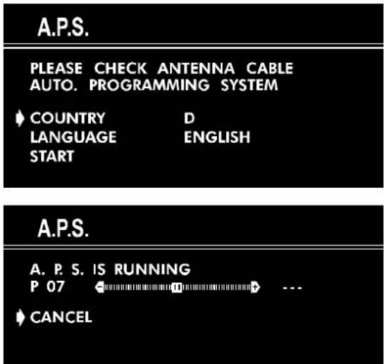 JVC AV21KT1BPF - Initial Settings - 1