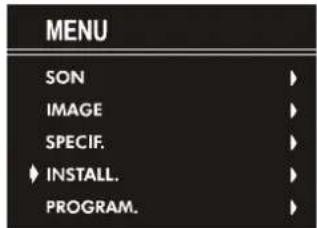 JVC AV21KT1BPF - INSTALL. Menu - 1