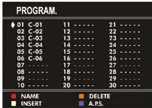 JVC AV21KT1BPF - Program. (Programming) Menu - 1
