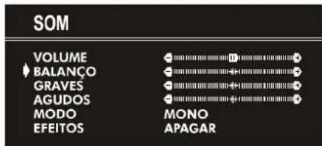 JVC AV21KT1SPF - Configuração do Balanco: - 1