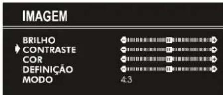 JVC AV21KT1SPF - Configuração do Contraste: - 1