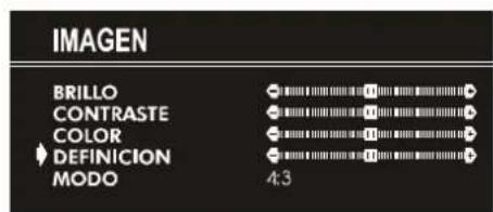 JVC AV21KT1SPF - Configuración de Definicion: - 1