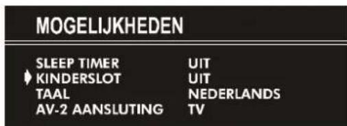 JVC AV21KT1SPF - Kinderslot: - 1