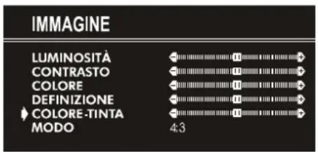 JVC AV21KT1SPF - Regolare il Colore-Tinta (solo in modalità AV): - 1