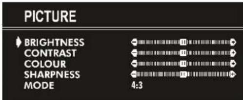 JVC AV21KT1SPF - Setting Brightness: - 1